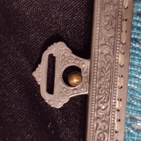 Antique vintage embroidered and beaded 1920's bag - Picture 7 of 7